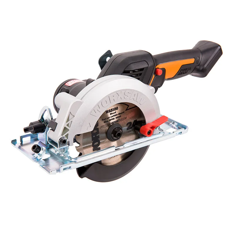 Циркулярная бесщеточная пила WORX WX531 20V 120мм аккумуляторная, с АКБ на 2 А*ч и ЗУ